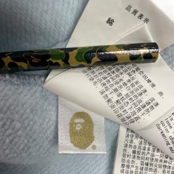 BAPE ABC Camo Shark Oversized Crewneck Women's Size M+ - Picture 10 of 10